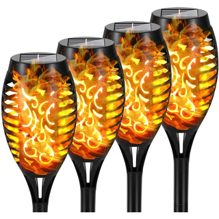 Solar Flame Torch Lights