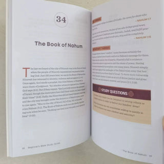 Beginner’s Bible Study Guide Notebook - Scripture Journal with Devotional Reading Plan & Notes