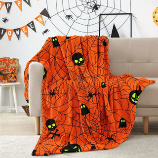 Halloween/Fall Throw Blanket