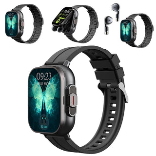 Virwir Earphone Sports Watch Wireless Bluetooth Earbud Set