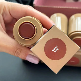 Pocket Blush Lip & Cheek Hydrating Stick, Cream Blush Balm for Natural Color, Easy-Apply Full Size Makeup Stick for Cheeks and Lips