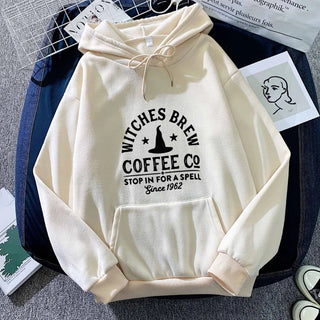 Witches Brew Coffee Co. Hoodie – Women’s Casual Fit Autumn/Winter Pullover