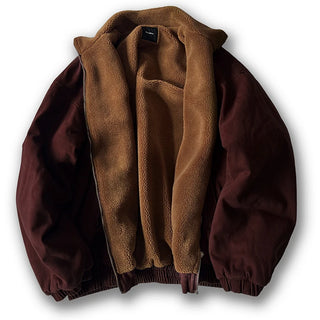 Vintage Polar Fleece Jacket – Men’s Thick Winter Warm Coat