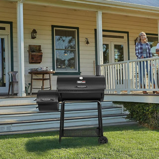 Royal Gourmet Charcoal Grill Offset Smoker (Grill + Cover)