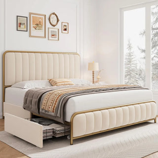 Velvra Storage Bed