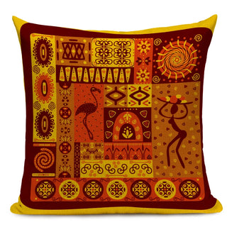 African  Geometric Cushion Covers