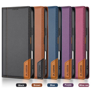 Business Leather Flip Wallet Case for Samsung Galaxy A Series  Slim Protection · Professional Style · Everyday Functionality W/ RFID Blocker