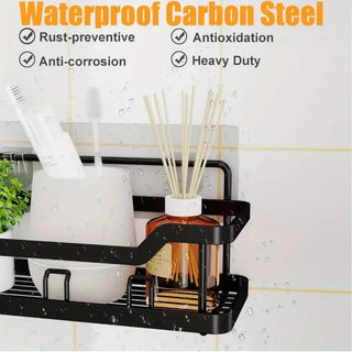 ZHOHO TANT 5-Pack Adhesive Shower Caddy Set