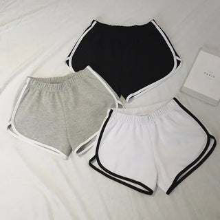 Elastic High-Waisted Women's Running & Yoga Shorts