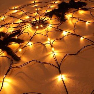Halloween Spider Web Lights