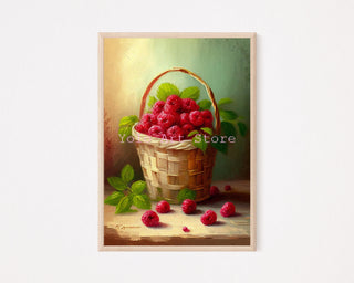 Vintage Ice Cream, Pizza, Lemon, Banana, and Italian Wine Canvas Prints