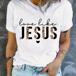 Love Like Jesus - Women’s Casual Christian T-Shirt