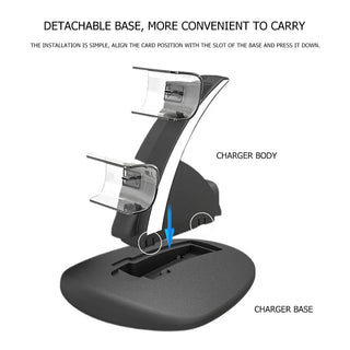 PS5 Gamepad Dual Charger Stand