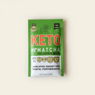 Single-Serve Keto Matcha - 100% Japanese Matcha with MCT Oil & Beef Tallow
